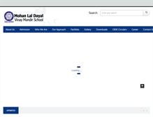 Tablet Screenshot of mdvmparleschool.com